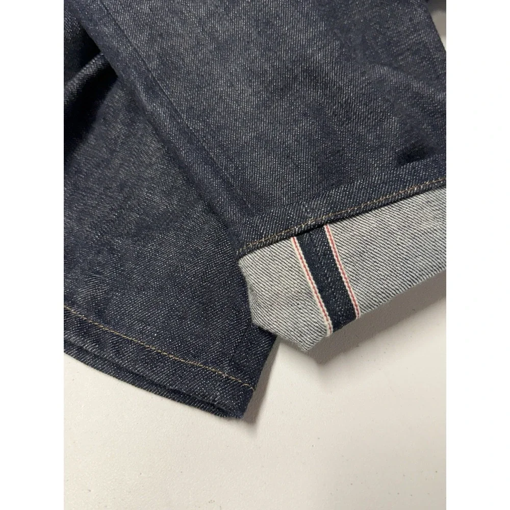 Todd Shelton Pro Original Selvedge Denim Jeans Men's 34 Dark Wash Basic EUC